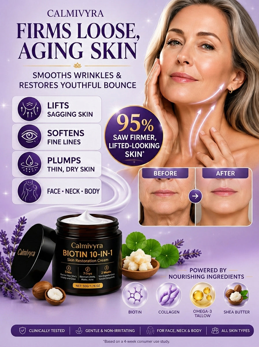 Calmivyra® Biotin 10-in-1 Skin Restoration Cream
