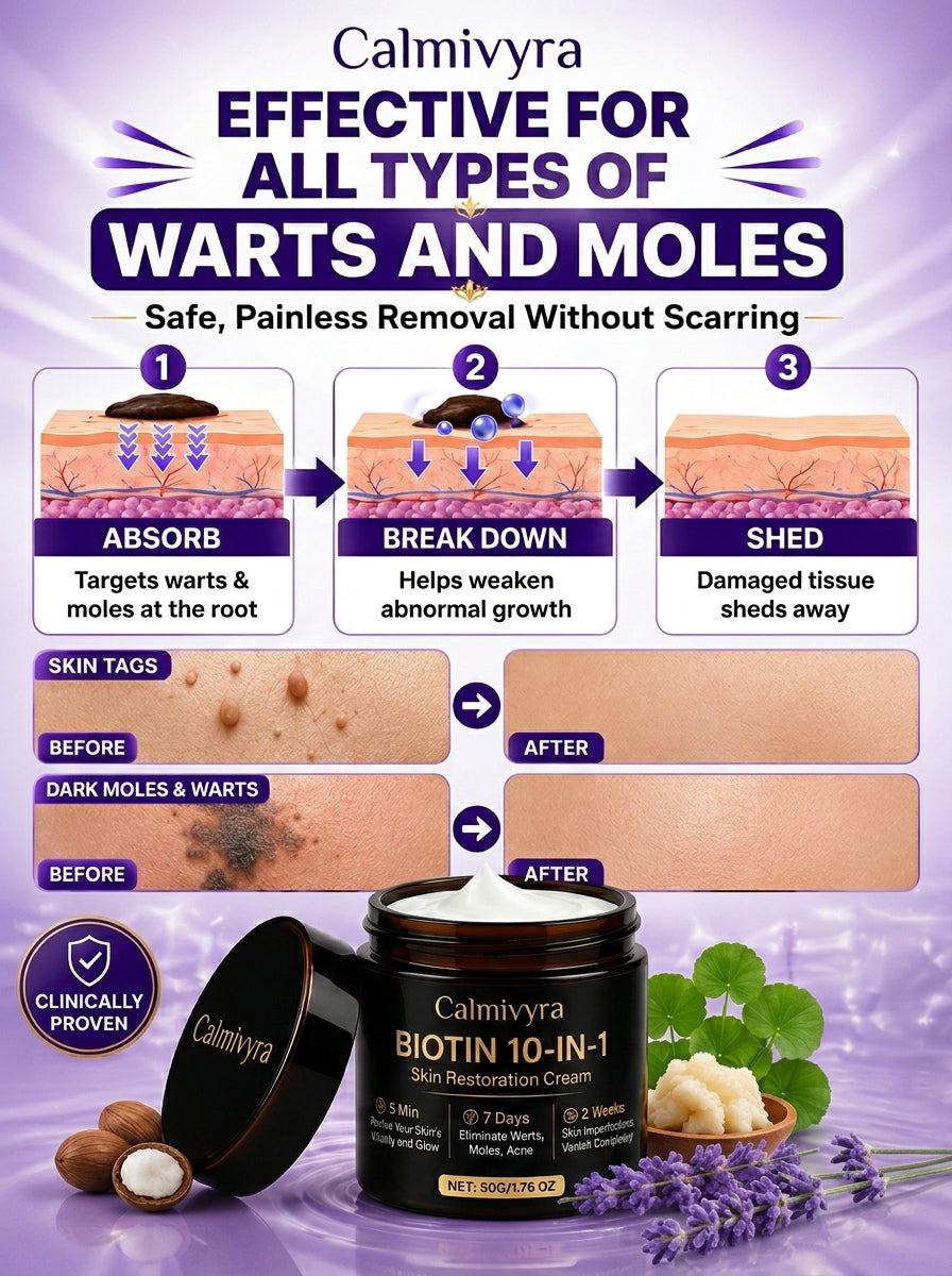 Calmivyra® Biotin 10-in-1 Skin Restoration Cream