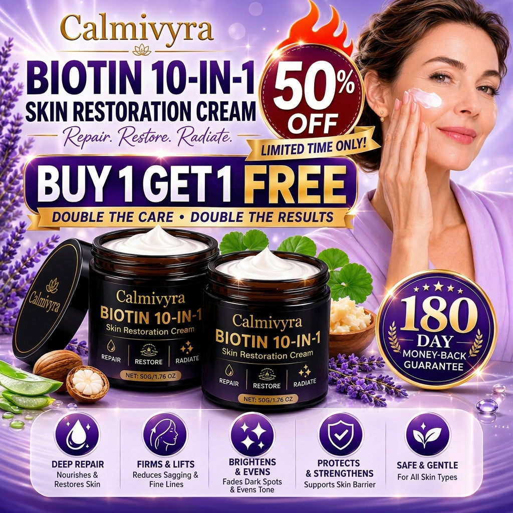 Calmivyra® Biotin 10-in-1 Skin Restoration Cream